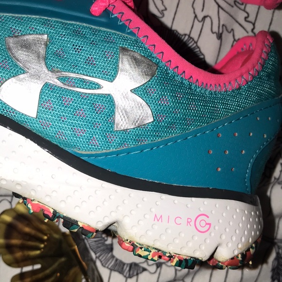 RARE Under Armour® Storm Shock Micro G Neo Mantis Heat Gear Running Shoes - Picture 9 of 15